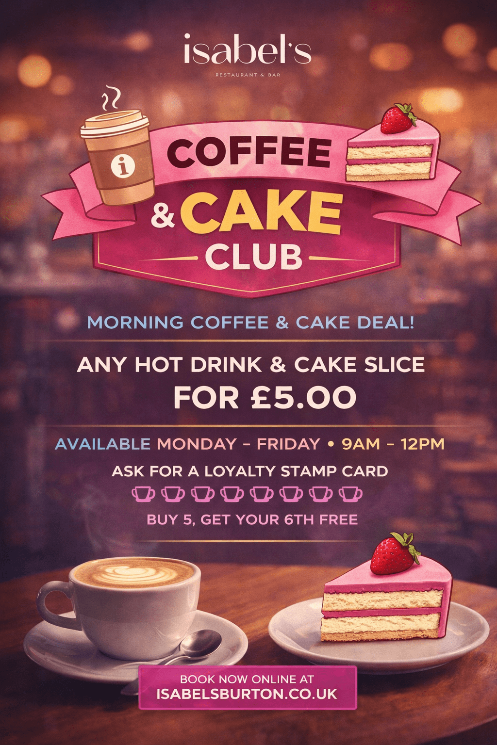 Coffee and cake